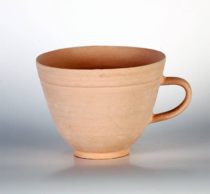 Continental Cup & Saucer Burnt Earth Tiles