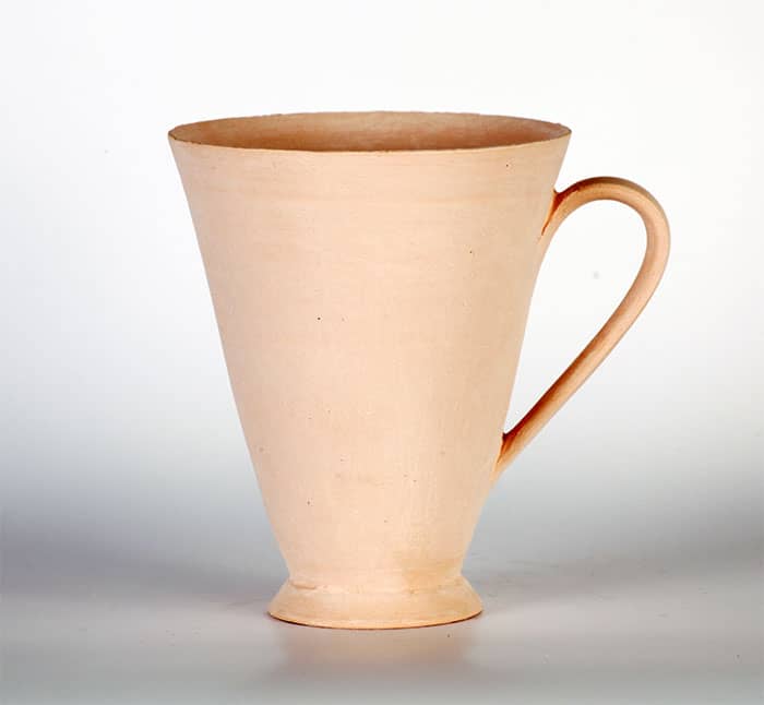 Flange Coffee Mug Burnt Earth Tiles