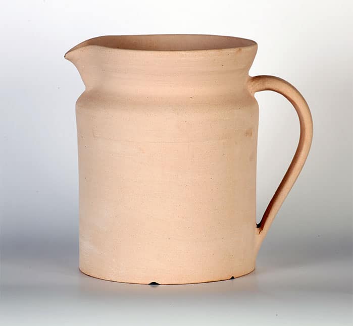 Milk Jug Large Burnt Earth Ceramics